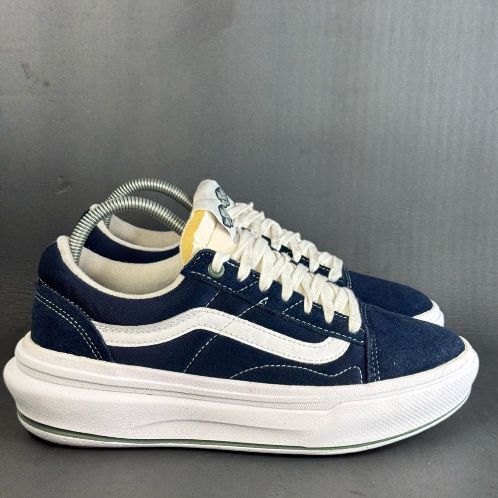 Vans OLD SKOOL OVERT CC 'POP COLOR - DRESS BLUE' sneaker womens 8.5